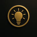 Gold geometric icon for teams that outgrew DIY operations